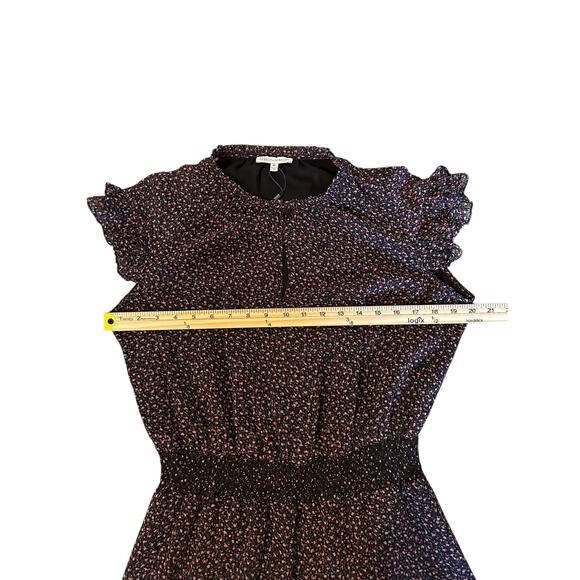 NWOT Rebecca Minkoff Floral Boho Mini Dress – M Cottagecore Romantic DateNight - Picture 4 of 8